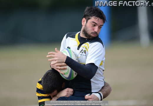 2016-03-13 Amatori e Union Rugby Milano-Rugby Pavia (20-16)